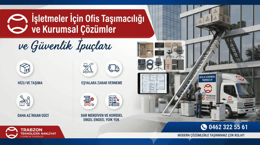 İşletmeler İçin Ofis Taşımacılığı ve Kurumsal Çözümler